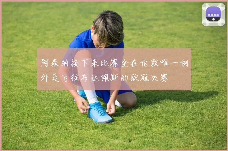 阿森纳接下来比赛全在伦敦唯一例外是飞往布达佩斯的欧冠决赛